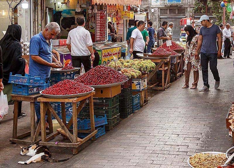 شکم گردی در بازار رشت