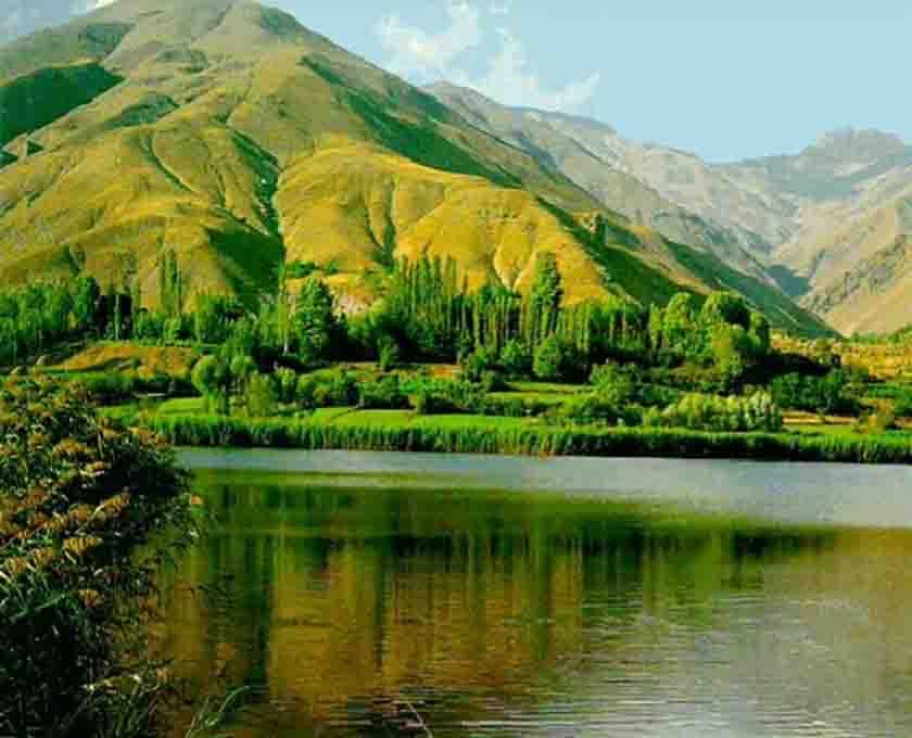  نقشه و معرفی بخش های مختلف دریاچه اوان الموت
