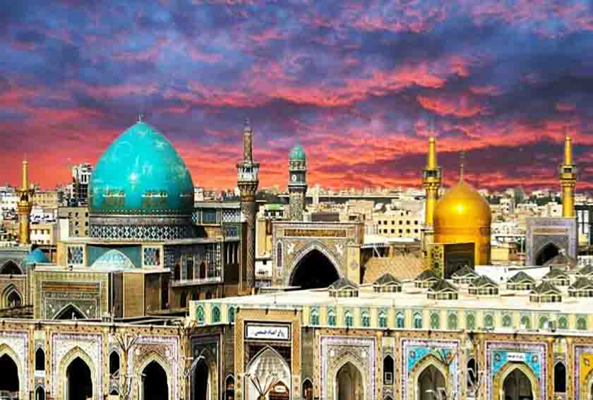 ایوان ساده مسجد گوهرشاد مشهد