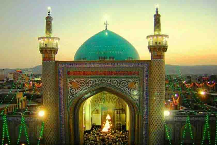 نقشه و معرفی بخش های مختلف مسجد گوهرشاد مشهد