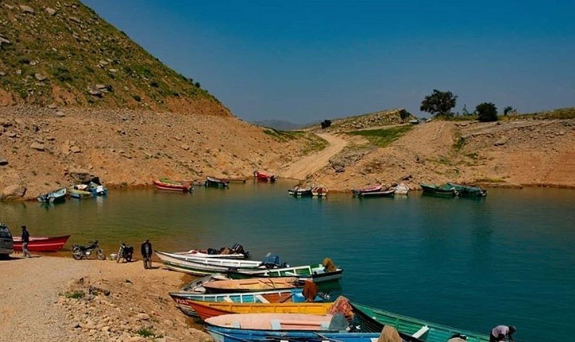 امکان قایق سواری در روستای پامنار دزفول