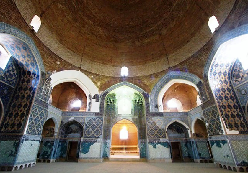 تاریخچه مسجد کبود بناب