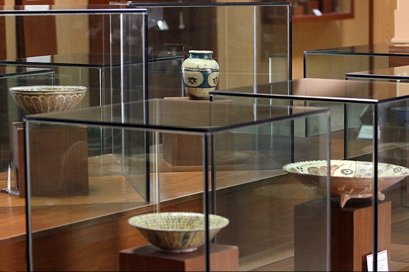 بخش های مختلف و اشیاء موجود در موزه