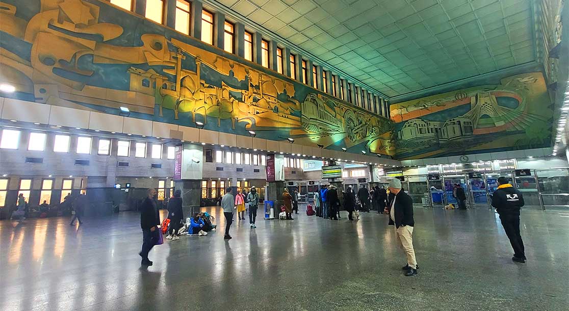 ایستگاه را‌ه‌آهن تهران 