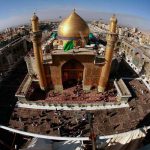 عکس حرم امام علی (ع) در روز