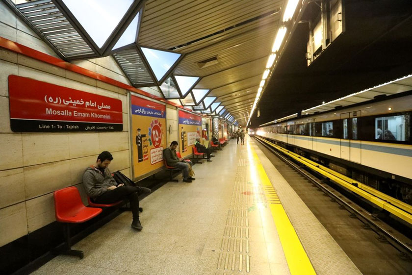 عکس مترو تهران