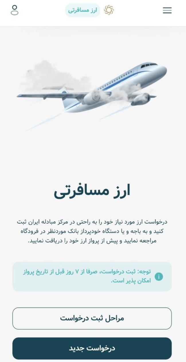 خرید ارز مسافرتی از طریق سامانه ارز و طلای ایران