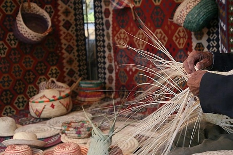 حصیربافی در رشت