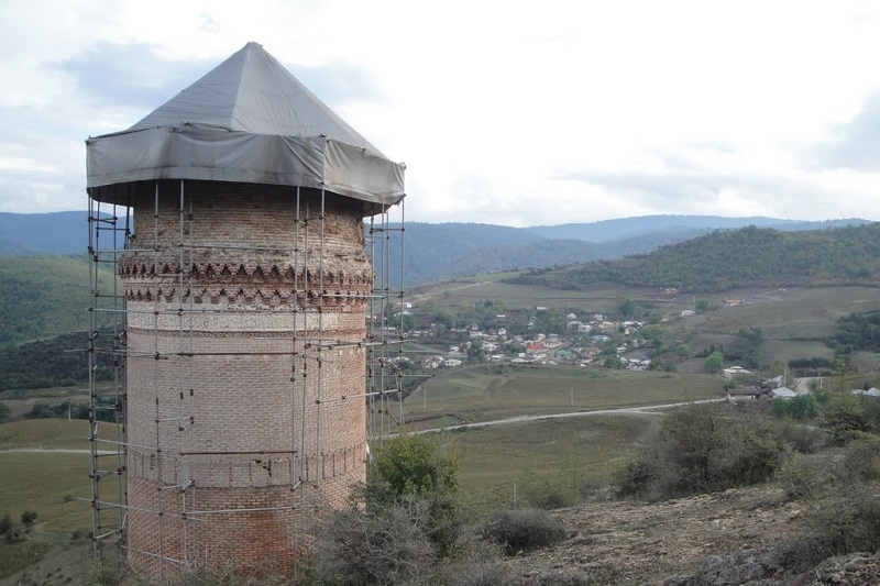 تصویر برج رسکت در ساری