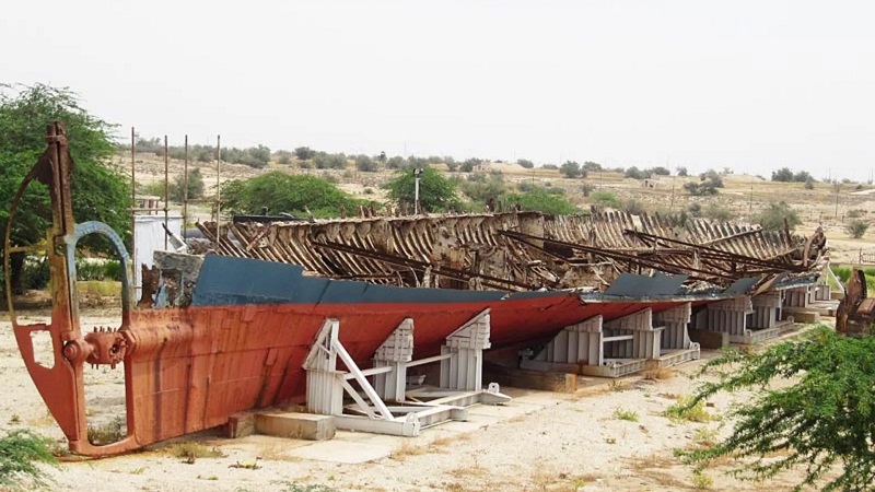 موزه دریانوردی (کشتی پرسپولیس) در بوشهر