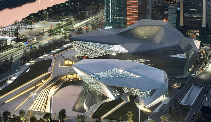 خانه اپرای گوانجو (Guangzhou Opera House)