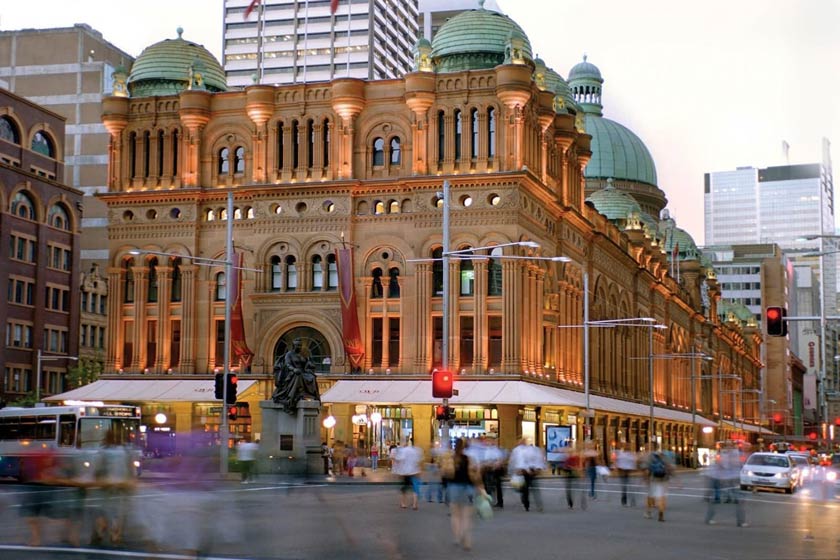 Queen Victoria Building ساختمان ملکه ویکتوریا
